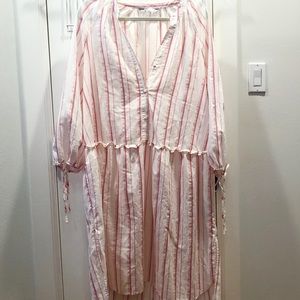 Zara Denim Collection | Striped Summer Dress